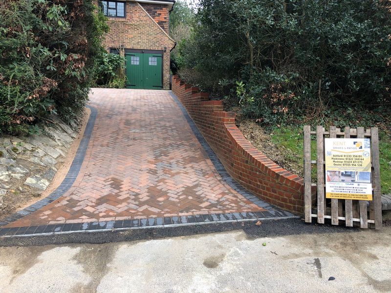 ashford kent block paved driveway 3