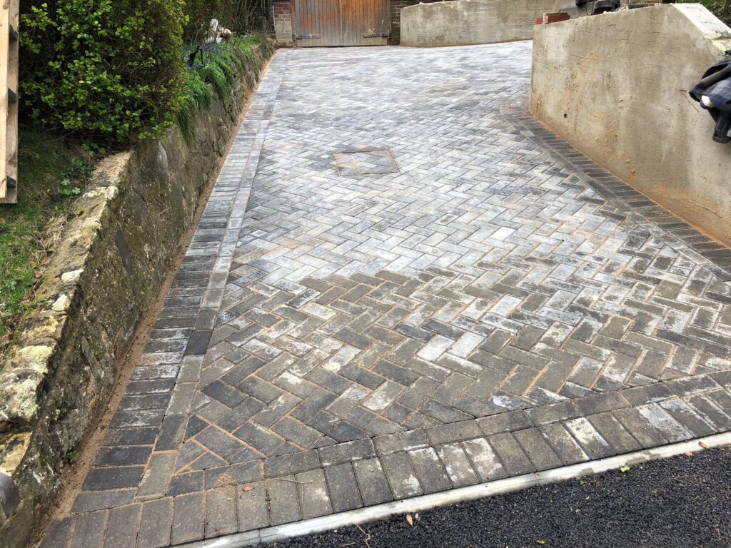 maidstone kent block paved driveway 1