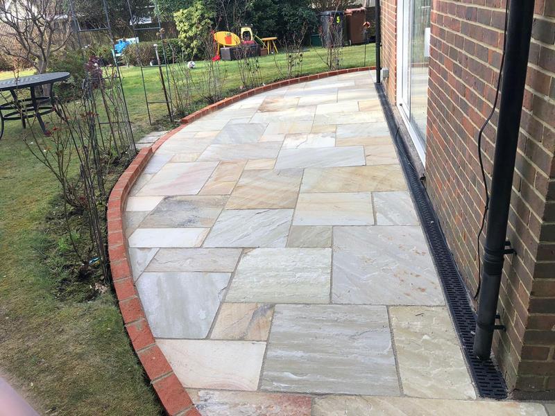 medway patio sandstone garden 3