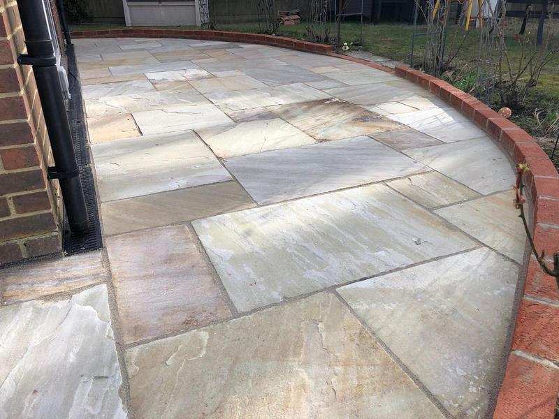 medway patio sandstone garden 8