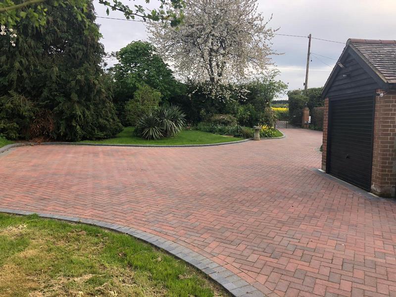 large block paved driveway sittingbourne kent 2