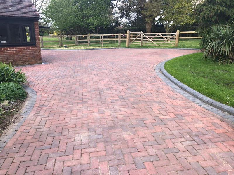 large block paved driveway sittingbourne kent 5