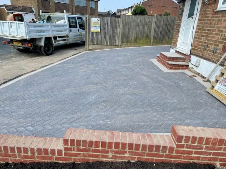block paving driveway chatham 1