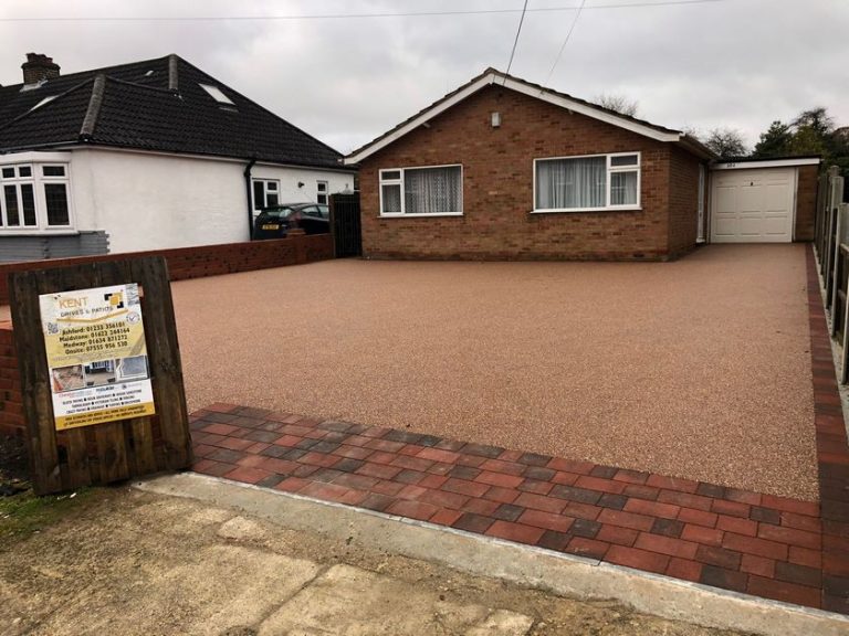 resin driveway block paved edges retaining walls walderslate medway 2