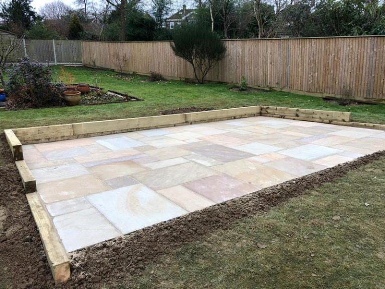 indian sandstone patio tunbridge wells 08